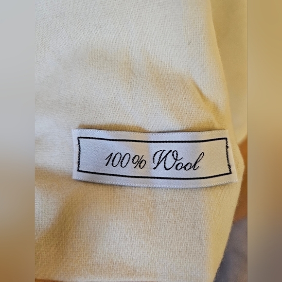 SAG HARBOR Cream Blazer 100% Pure Wool - Picture 5 of 5